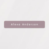 Boho Skinny Waterbestendige kleefetiketten van Kin Labels (Design 1)