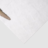 Boho Skull en Flowers Series Design 2 Tissuepapier (Detail)