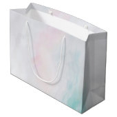 Boho Skull met Butterflies en Flowers Birthday Groot Cadeauzakje (Achterkant Gekanteld)