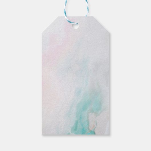 Boho Skull met Butterflies en Flowers Dank je wel Cadeaulabel (Achterkant)