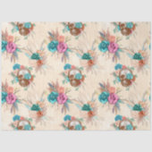 Boho Skull Series Design 3 Tissuepapier (Voorkant)