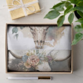 Boho Skulls Tissuepapier (Geschenk)