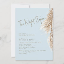 Boho Sky Blue de nacht voor Pampas