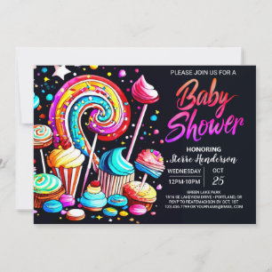 Boho Snoep Sweet Celebration Baby shower Kaart