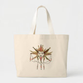 Boho Soleil Grote Tote Bag (Voorkant)