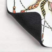 Boho Soleil Hand Drawn Muismat (Hoek)