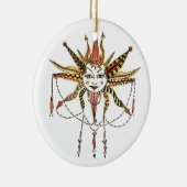 Boho Soleil Keramisch Ornament (Rechts)