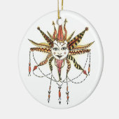 Boho Soleil Keramisch Ornament (Links)
