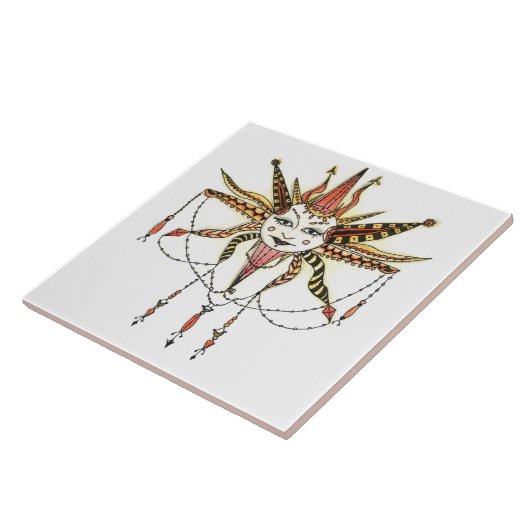 Boho Soleil Tegeltje (Zijkant)