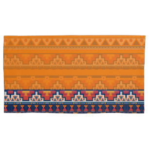 Boho Southwest Santa Fe Desert Style Geometric Kussensloop