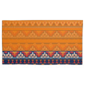 Boho Southwest Santa Fe Desert Style Geometrisch Kussensloop (Voorkant)