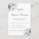 Boho Spaanse Huwelijk RSVP Kaart (Voorkant)