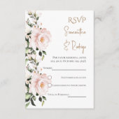 Boho Spaanse Huwelijk RSVP Kaart (Voorkant)