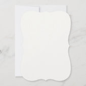 Boho Spanish Wedding Invitation Kaart (Achterkant)