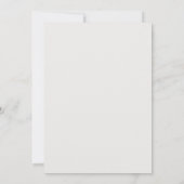 Boho Spanish Wedding Invitation Kaart (Achterkant)