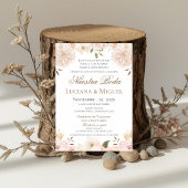 Boho Spanish Wedding Invitation Kaart
