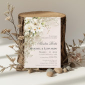 Boho Spanish Wedding Invitation Kaart