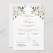 Boho Spanish Wedding Invitation Kaart (Voorkant)