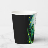 Boho Sparkling Woodland Verjaardag Papieren Bekers (Rechts)