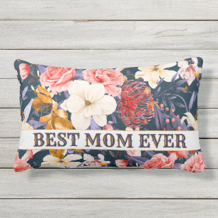 Boho Specialized Floral Best Mam Ever Buitenkussen