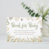 Boho Speelgoed Baby shower Books for Baby card Kaart (Staand voorkant)