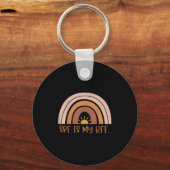 Boho SPF is mijn BFF dermatologie dermatologen der Sleutelhanger (Voorkant)