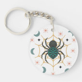 Boho Spider & Web Sleutelhanger – Tribal Style Lin (Voorkant)