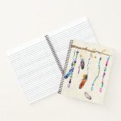 Boho Spiraal Notebook Notitieboek (Binnen)
