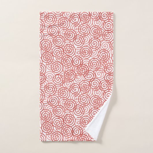 Boho Spirals Bad Handdoek (Handdoek)