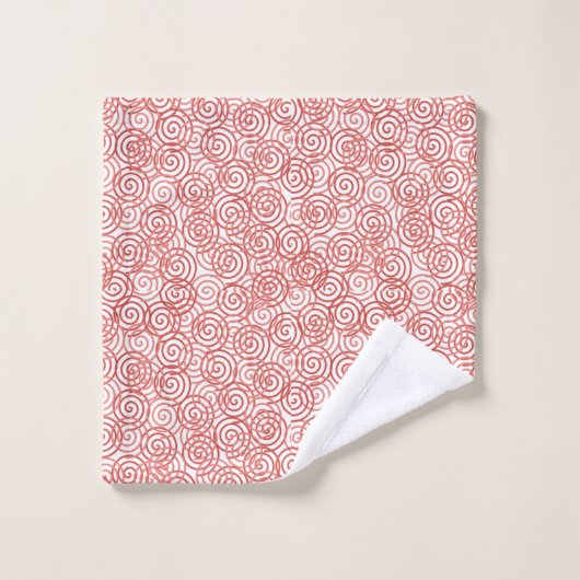 Boho Spirals Bad Handdoek (Wasdoekje)