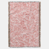 Boho Spirals Deken (Voorkant Verticaal)
