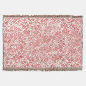 Boho Spirals Deken (Voorkant)