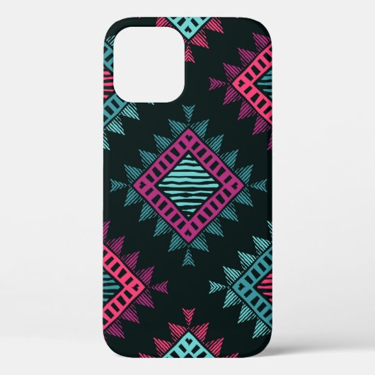 Boho Spirit: Tribal Etnische Naadloos Case-Mate iPhone Case (Achterkant)