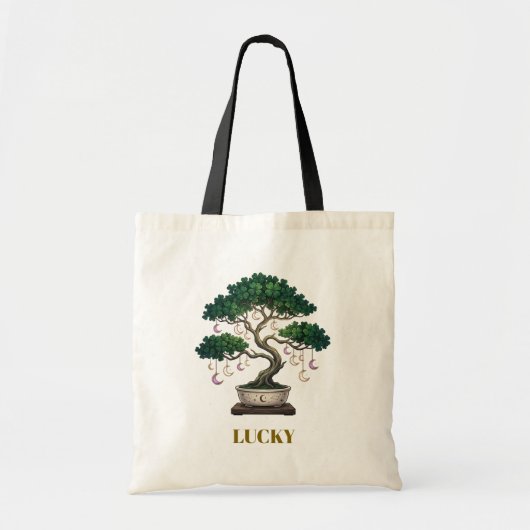Boho Spirituele Esthetische Canvas Tote Bag (Voorkant)