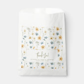 Boho spring floral gepersonaliseerd vrijgezellenfe bedankzakje (Voorkant)