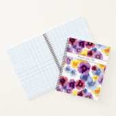 Boho Spring Garden Flower Gardener Spiral Notitieb Notitieboek (Binnen)