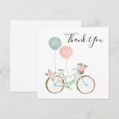 Boho Spring Wedding Dank je kaarten (Voorkant / Achterkant)