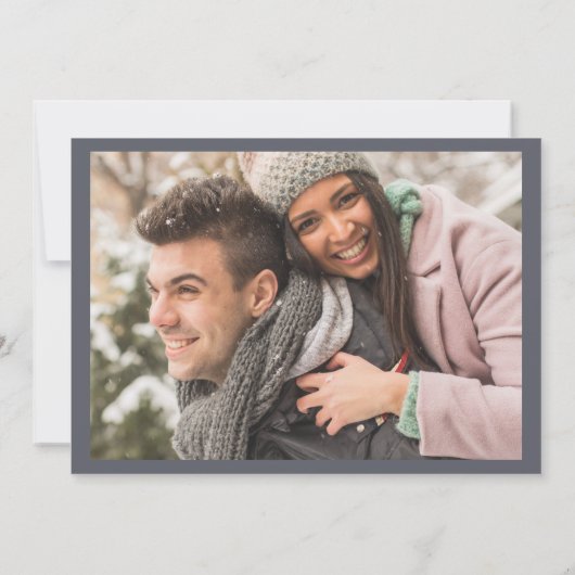 Boho Spring Wildflowers Botanische tuin Kaart (Achterkant)