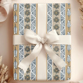 Boho Stam Pijlpunt Patroon Cadeaupapier
