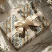 Boho Stam Pijlpunt Patroon Cadeaupapier