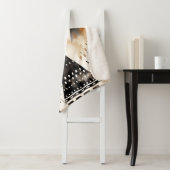 Boho-stampatroon Sherpa Deken (In situ)