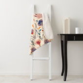 Boho-stampatroon Sherpa Deken (In situ)