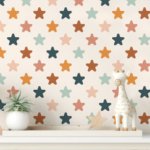 Boho Star kinderkamer Behang