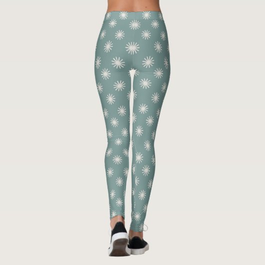 Boho Starburst-patroon Leggings (Achterkant)