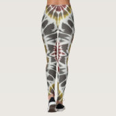 Boho Starburst Tie Dye Leggings (Achterkant)