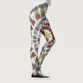 Boho Starburst Tie Dye Leggings (Rechts)