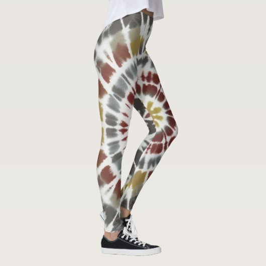 Boho Starburst Tie Dye Leggings (Rechts)