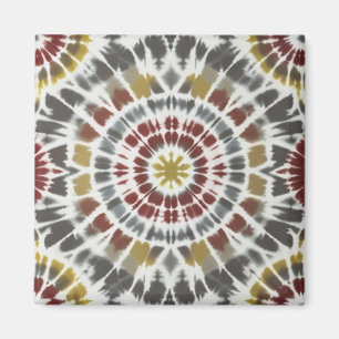 Boho Starburst Tie Dye Magneet
