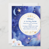 Boho Stardust Kinderen Verjaardag Kaart (Voorkant)