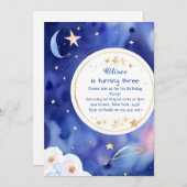 Boho Stardust Kinderen Verjaardag Kaart (Voorkant / Achterkant)